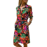 Summer Chiffon Boho Beach Dress